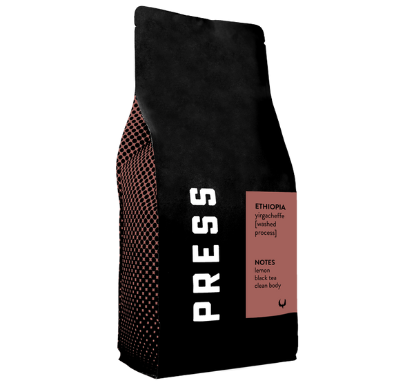 Ethiopia Yirgacheffe Coffee Subscription by Press Coffee Roasters