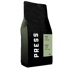 Peru Cusco Specialty Coffee by Press Coffee Roasters