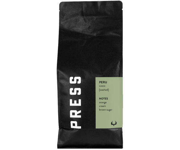 Peru Cusco Small Batch Craft Coffee by Press Coffee Roasters