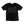 Load image into Gallery viewer, Black t-shirt with white coffee-themed graphics on a white background
