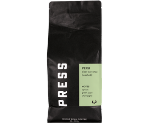 Peru Eiser Carranza Craft Coffee by Press Coffee Roasters